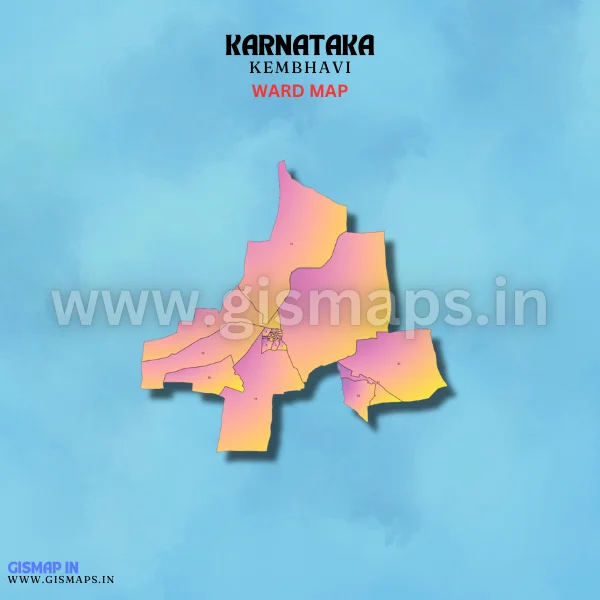 Kembhavi Ward Map (Karnataka)